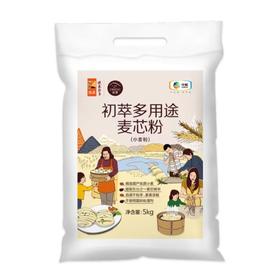 中粮初萃多用途麦芯粉 5kg （无纺布面粉）