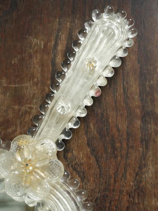 意大利Murano穆拉诺古董手持镜 壁挂镜R007 商品图5