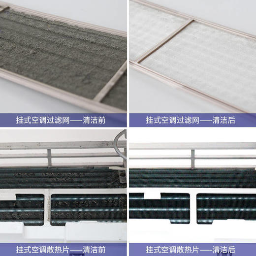 【让空调“呼吸”更畅快！】空气质量关系着我们的健康和生命，使用空调清洗剂，它能有效去除异味，洁净空气。省心省力！让你畅快呼吸，享受清新的环境！ 商品图4