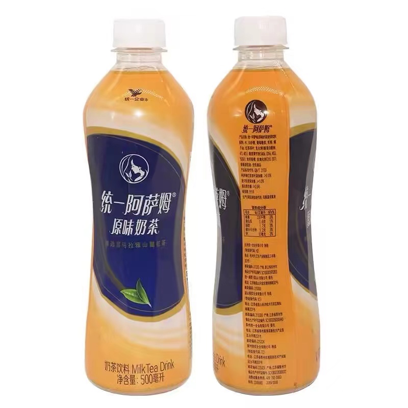 统一阿萨姆原味奶茶500ml