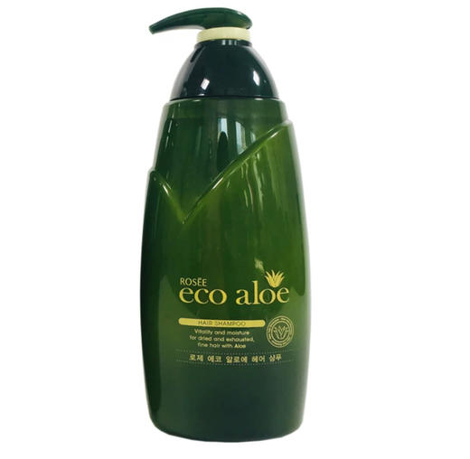 韩国 露姿伊蔻eco aloe芦荟水润去屑止痒洗发水/护发素-760ml 商品图1