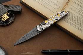 三希堂  现代刀系列  五鬼运财大马小折  未开刃