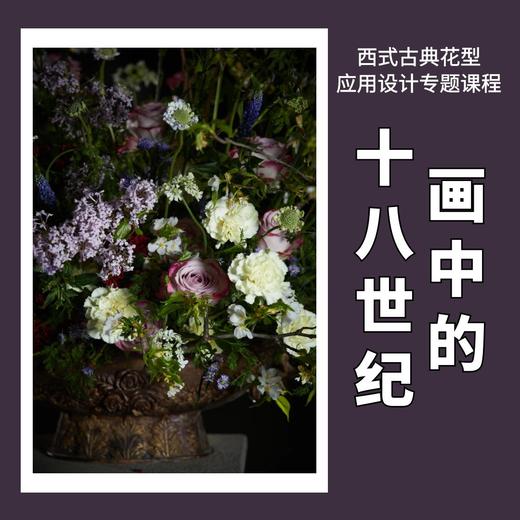【画中的十八世纪】西式古典花型应用设计专题课程 商品图0