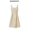 MAXRIENY名媛千金小香风背带连衣裙23早秋修身显瘦裙子约会小裙子(货号:MS88DR501) 商品缩略图4