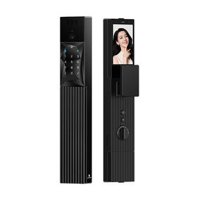 LR【德施曼K77智能门锁3D人脸猫眼悬浮智控锁指纹智能锁 】DSM 