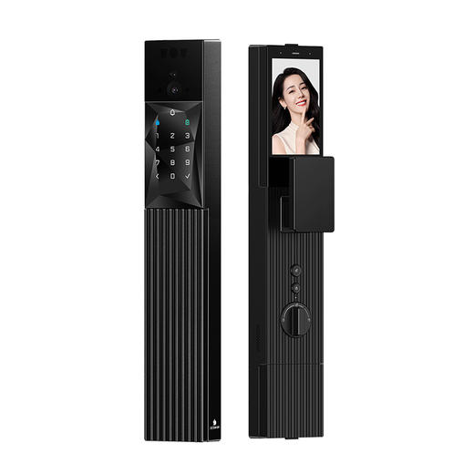LR【德施曼K77智能门锁3D人脸猫眼悬浮智控锁指纹智能锁 】DSM  商品图0