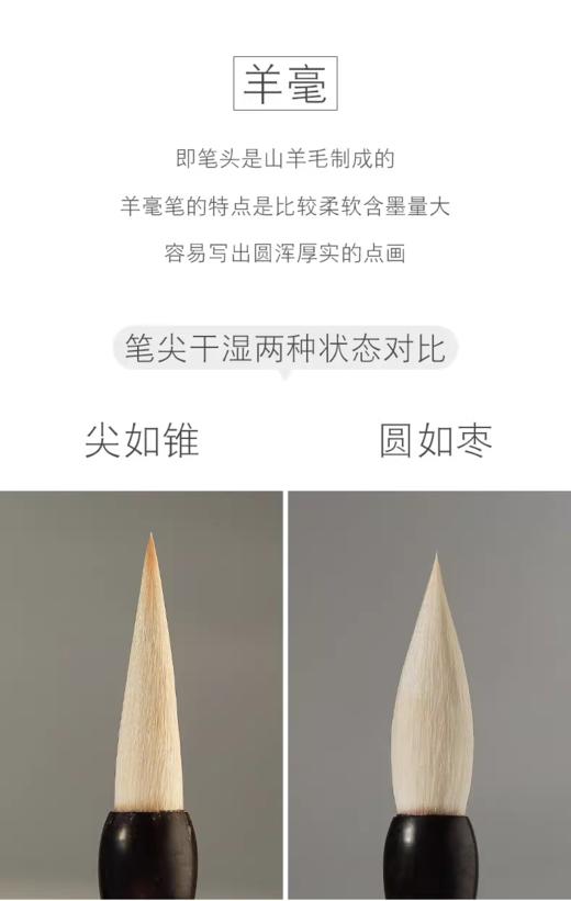 木木堂工作室专用毛笔 · 精选光峰羊毫 商品图5