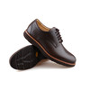 限时特价——经典款葡萄牙原产手工制作高品质舒适男士德比商务休闲皮鞋褐色M2100（超轻款） 商品缩略图5