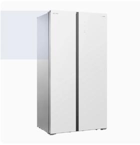 MeiLing/美菱家用双开门两门大容量冰箱 底部散热超薄嵌入式BCD-513WPBZ