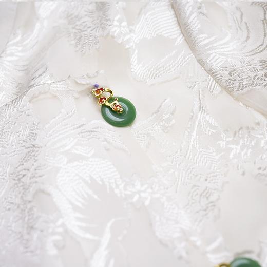 N°28“烧花短袖” 夏季新中式刺绣典雅气质衬衫9A21S035 商品图5