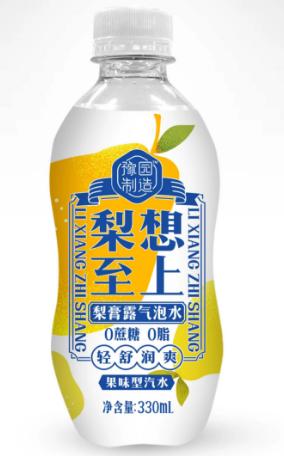 豫园制造 梨膏气泡水330ml*15瓶 商品图0