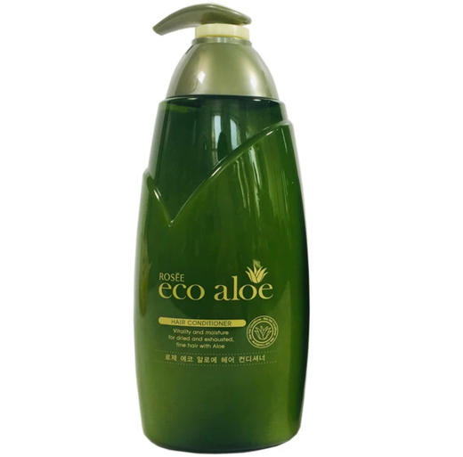韩国 露姿伊蔻eco aloe芦荟水润去屑止痒洗发水/护发素-760ml 商品图2