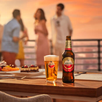 喜力旗下 红爵啤酒460ml*12瓶整箱装 欧洲品牌 婚宴用酒礼品踏春送礼 商品图0