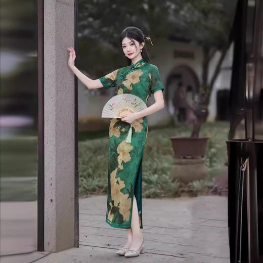 气质高级感，日常老上海民国风旗袍GSJ-702 商品图3