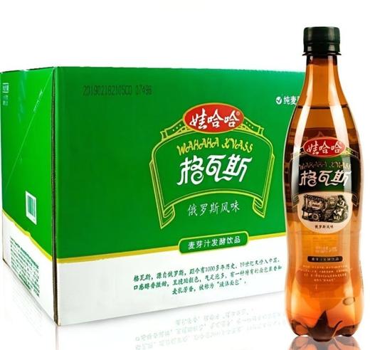 600mL*24瓶/箱 | 娃哈哈格瓦斯风味饮品新老包装 商品图0