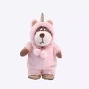 小熊汉斯-独角兽连体衣套装粉-S 商品缩略图0