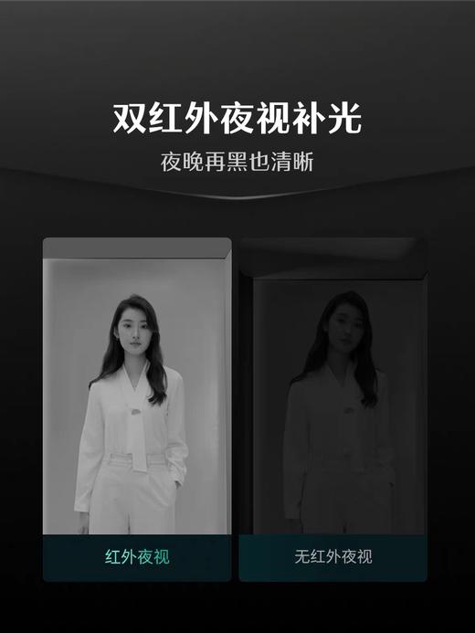 LR【德施曼Q5Mplus密码锁指纹锁家用防盗门全自动可视猫眼智能锁 】DSM 商品图3