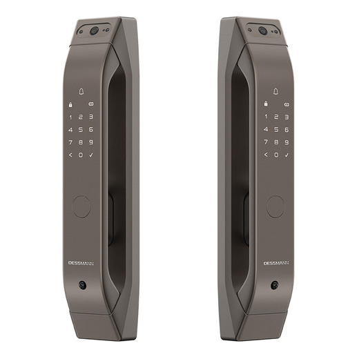 LR【德施曼Q5Mplus密码锁指纹锁家用防盗门全自动可视猫眼智能锁 】DSM 商品图1