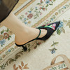【预售5天】复古民族风，气质包头绣线拖鞋SLK&Y558 商品缩略图7