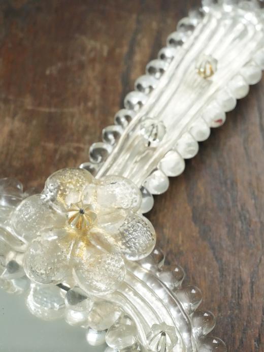 意大利Murano穆拉诺古董手持镜 壁挂镜R007 商品图6