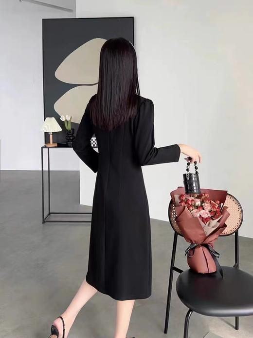 6.22断码清→蝴蝶仙子~秒杀款23B-815 镂空法式连衣裙-喜出 商品图1