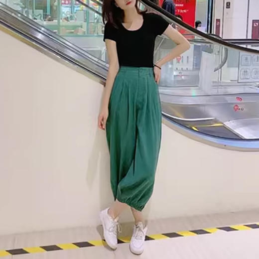 裁缝学苑AS49 八分棉麻阔腿裤纸样灯笼裤子女裤做衣服打版裁剪板 商品图1
