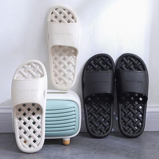 超值两件装【人体工学，耐脏好清洗！】家用浴室拖鞋男女同款 室内镂空 沥水快 洗澡防滑 情侣 酒店宾馆健身房外穿凉拖鞋！-ry 商品图1