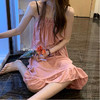 【公主风纯欲，韩系吊带睡裙女】新款吊带睡裙女夏公主风，面料柔软亲肤透气，可爱性感纯欲夏季可外穿女士款夏天睡衣家居服QQ 商品缩略图5