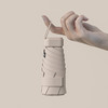 【防晒神器，黑胶小巧便携】防紫外线UPF50+，六折环扣扁伞。环扣折叠遮阳伞包包伞，小巧机智，包包随手带！40°C晒不黑，多波段防晒，抗风雨。享受阳光，拒绝晒伤！ 商品缩略图9
