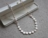 年少不知珍珠美 哈！出口订单 天然淡水 巴洛克 纽扣 多种戴法的 项链 商品缩略图0