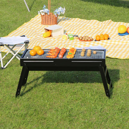 徽羚羊 中型烧烤炉 黑色 商品图0