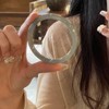 「仅9.9元包邮！四色可选」新中式琉璃烟灰色古风手镯 女轻奢首饰简约设计感ins礼物小众时尚饰品 商品缩略图1
