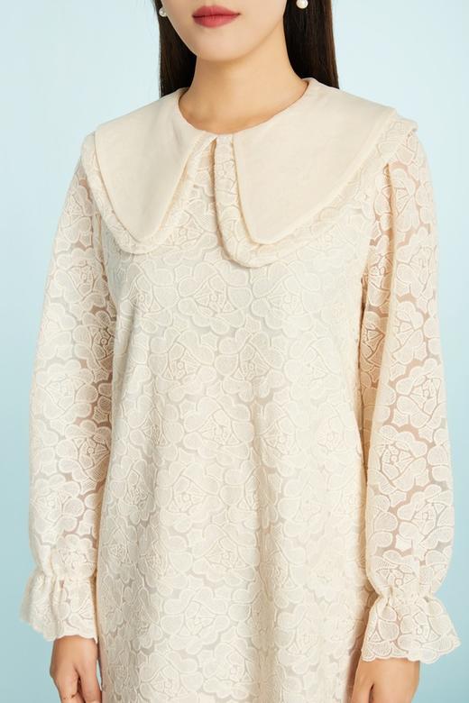 amadella 娃娃领刺绣蕾丝连衣裙 11348 商品图3