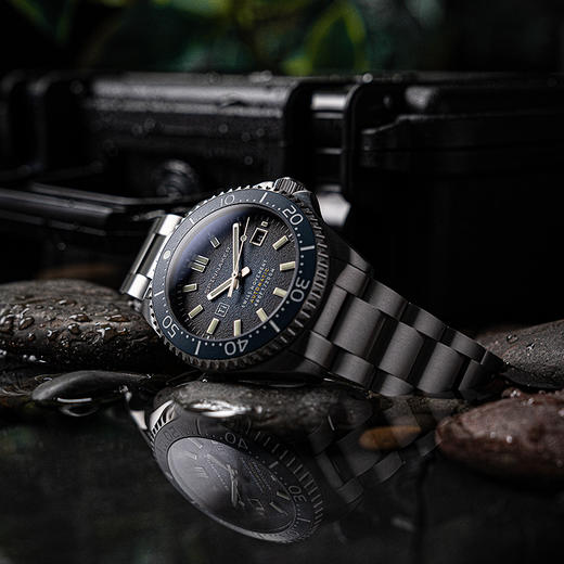 新款SPINNAKER三角帆全钛合金陶瓷圈瑞士芯自动机械手表潜水5127 商品图0