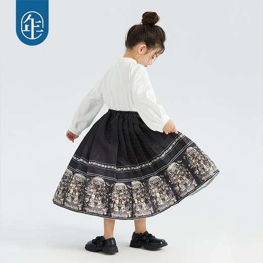 年衣女童复古马面裙母女亲子装（适宜15~25℃）XHR 商品图0