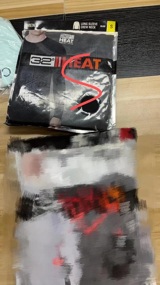 国内现货 32度heat 男款 保暖贴身内衣最后一件黑色S码 商品图0