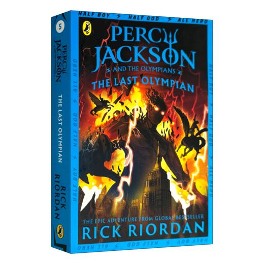 英文原版小说 Percy Jackson and the Last Olympian Book 5 波西·杰克逊与最终之神 英文版 商品图1