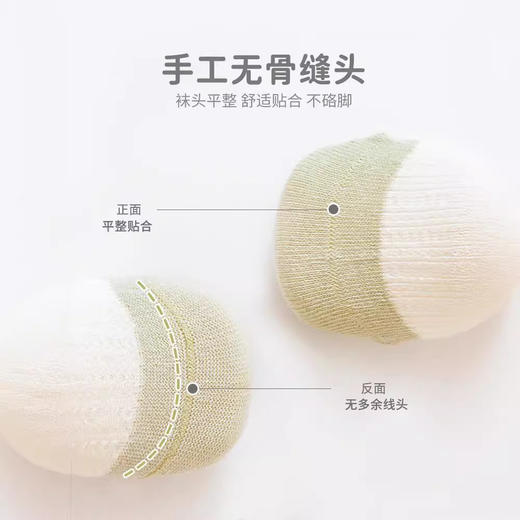 【3双装】宝宝过膝袜夏季薄款网眼防蚊袜 无骨精梳棉不勒脚新生儿袜子xs-m 商品图4