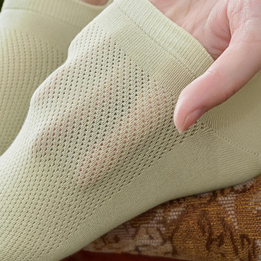 馨宜优品网眼防滑男士船袜  240232 商品图2