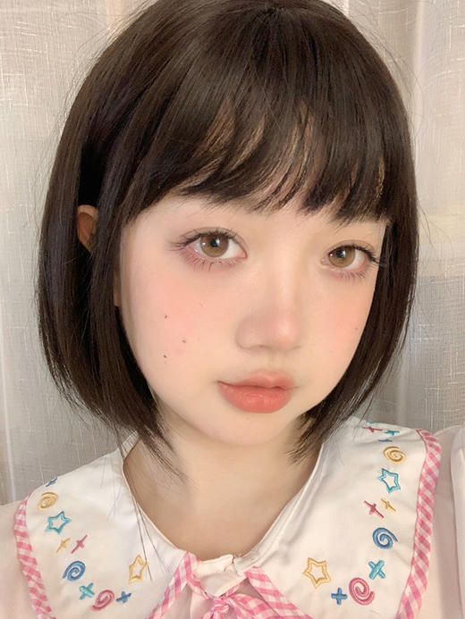 Wecute半年抛 | 蔷薇紫&暮色棕  14.2mm白狮参考着色中等直径 | 半年抛 商品图12