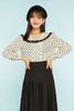 amadella 波点蕾丝花边上衣 11332 商品缩略图0