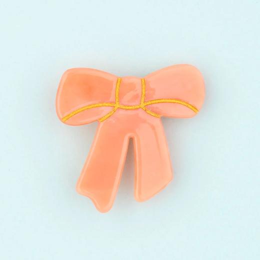 北京仓｜Coucou Suzette-Barrette Rouge-淡粉色蝴蝶结 发夹［法国设计师］ 商品图9