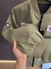 迪家国家队合作联名款飞机服情侣款防水冲锋衣棒球服 商品缩略图6