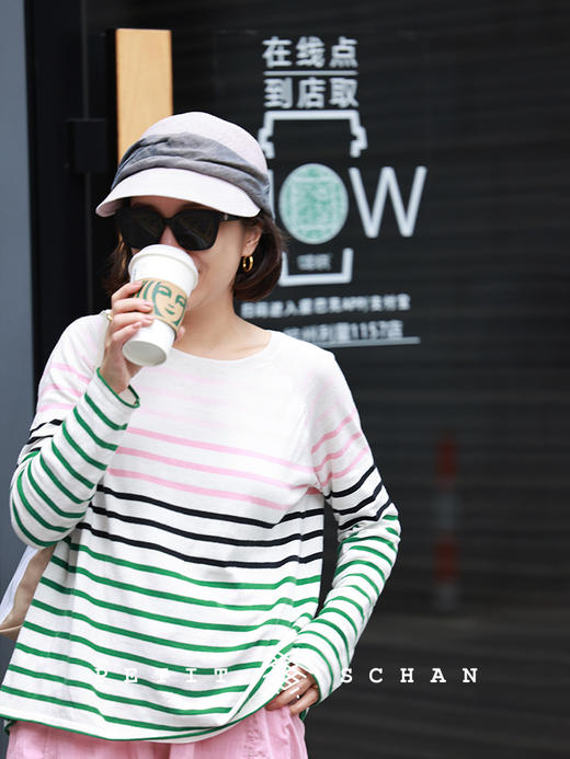 PETIT SCHAN小闪 #060 friendship between generations 忘年之交 台湾纯天然麻纤维辫子改良版报童帽鸭舌帽 商品图2