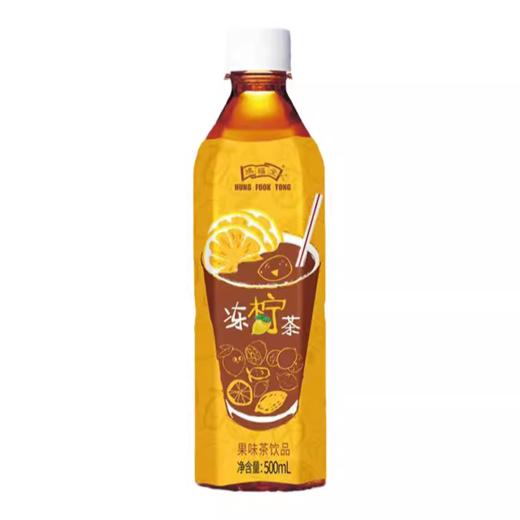 鸿福堂 冻柠茶果味茶饮品（500ml） 商品图0