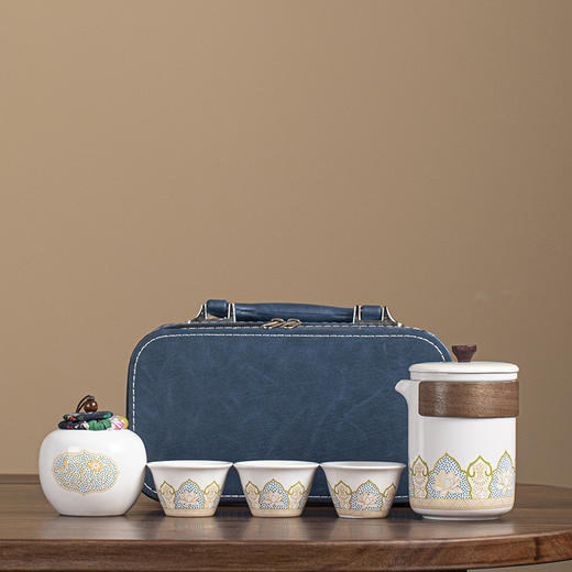 【旅行便携茶具，款式多样 满足选择！】旅行茶具小套装 便携 收纳功夫陶瓷户外露营快客杯商务礼品！--ry 商品图9