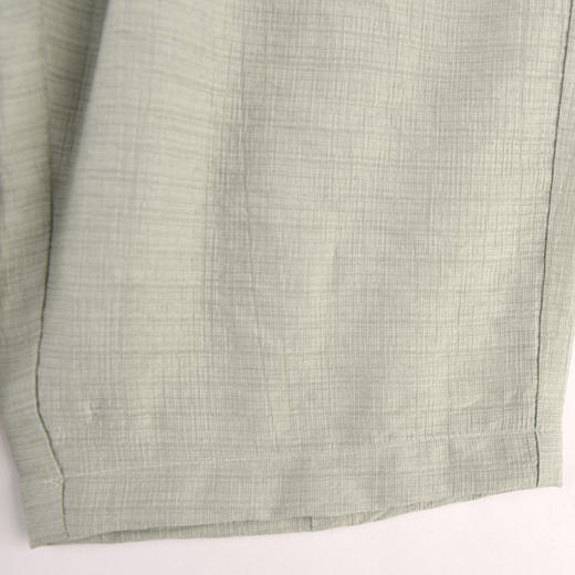 棉果果夏季新品纯棉竹节棉男童国风七分裤M212201224257 商品图5