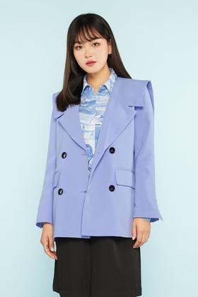 amadella 时尚造型感蓝色外套 11320