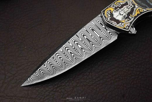 三希堂 现代刀系列 雪域牛头  未开刃 商品图2