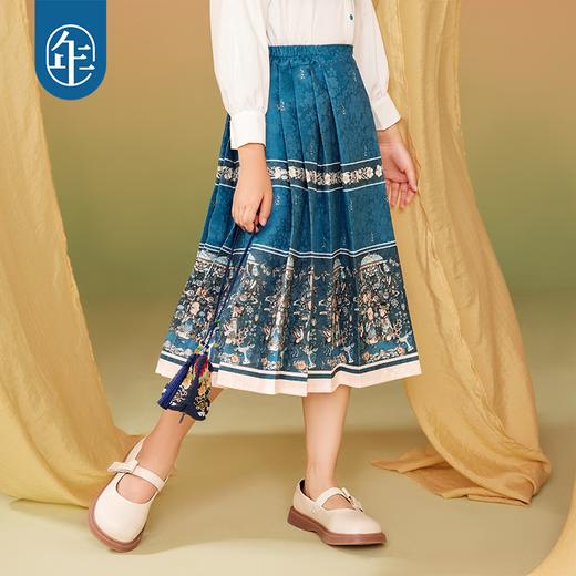 年衣女童复古马面裙母女亲子装（适宜15~25℃）XHR 商品图2